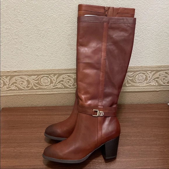 New Giani Bernini Womens Rozario Almond Toe Mid-Calf Fashion Boots - Picture 6 of 12